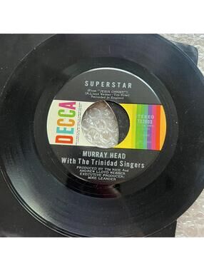 Murray Head with The Trinidad Singers - Superstar 45rpm VG+ R25